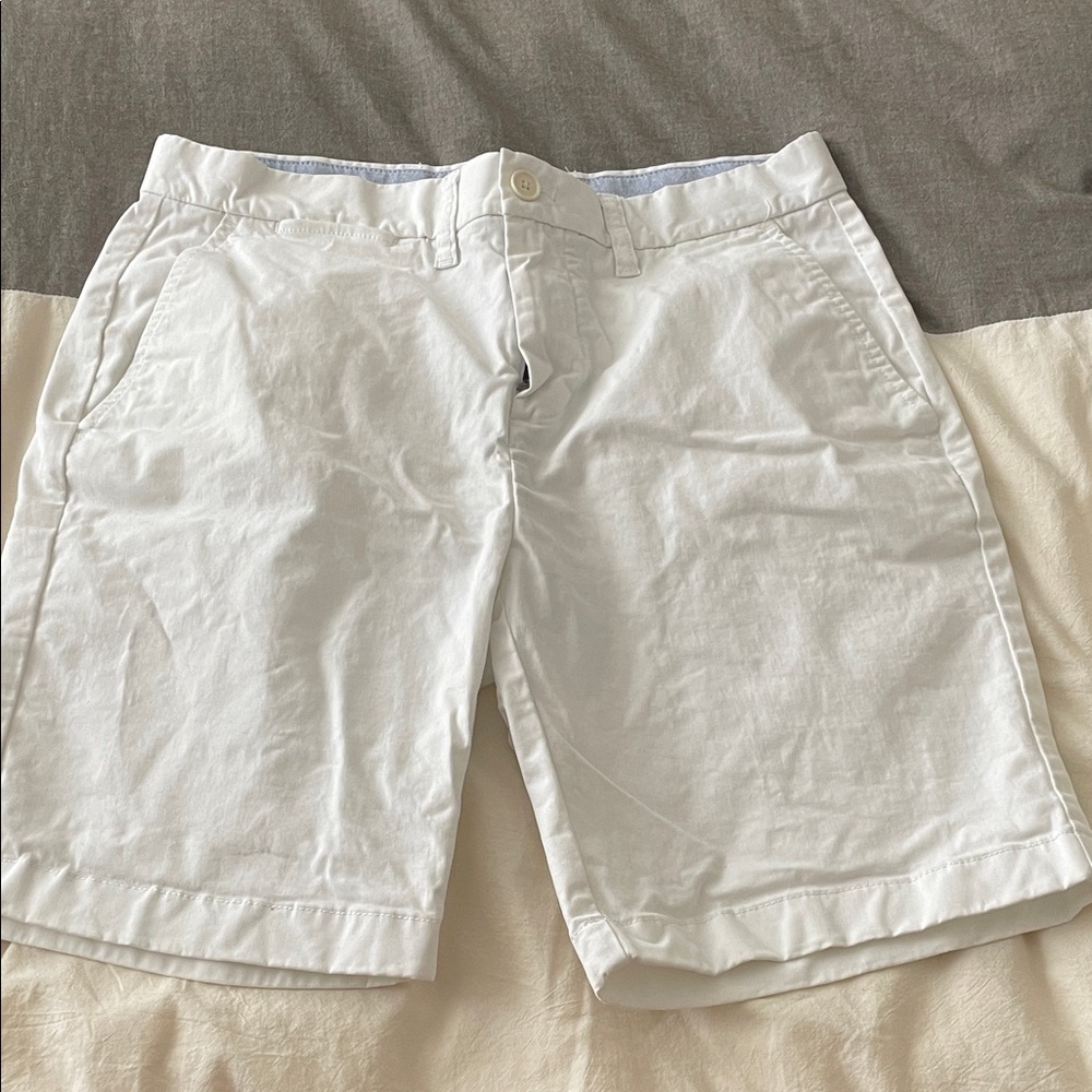 Tommy Hilfiger white chino shorts